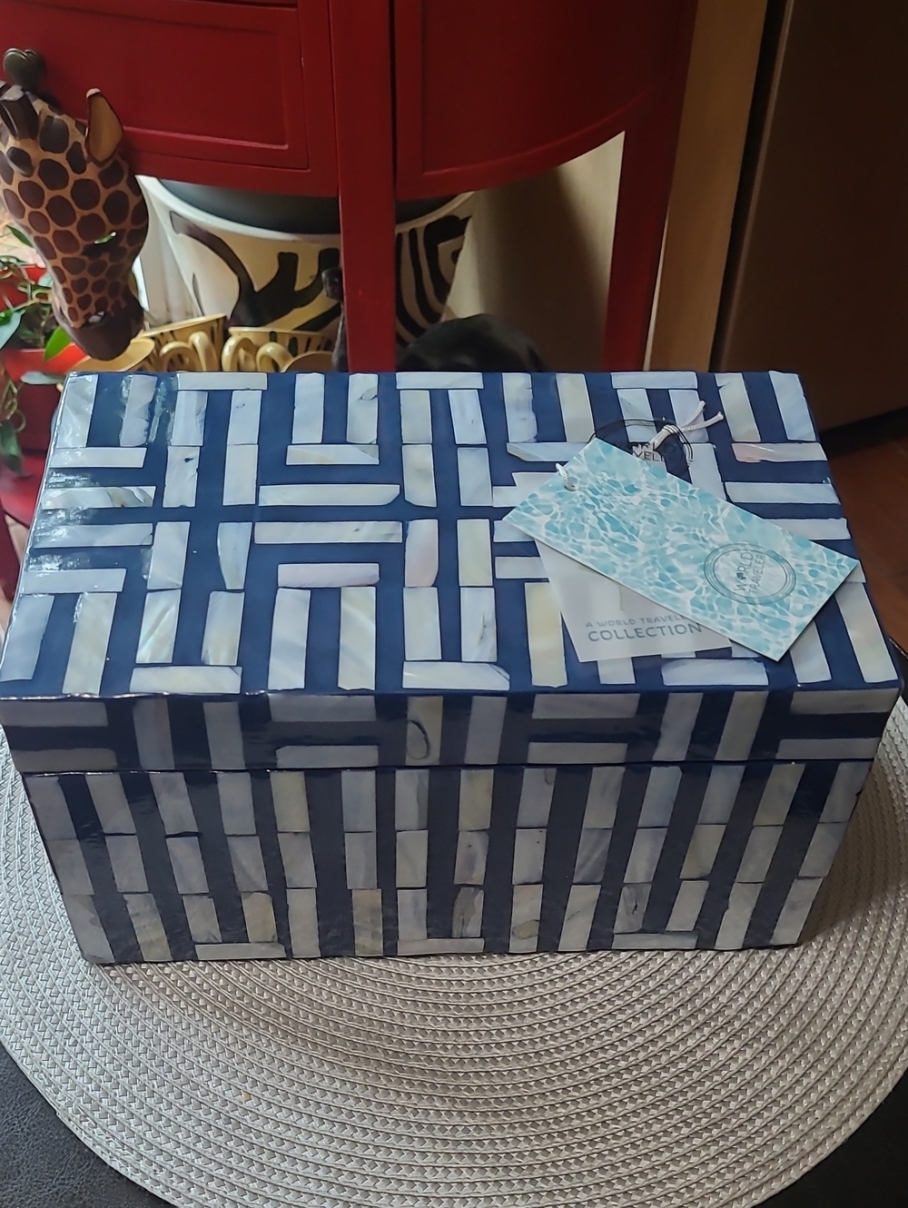 Mother of Pearl Keepsake Box
